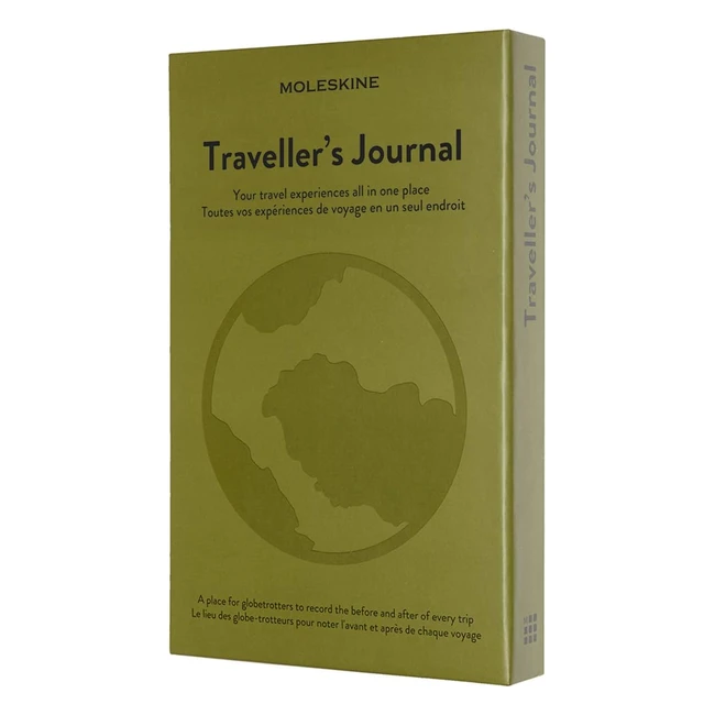 Moleskine Reisejournal Themennotizbuch - Organisieren und Erinnern an Ihre Reisen - Große Größe 13x21cm