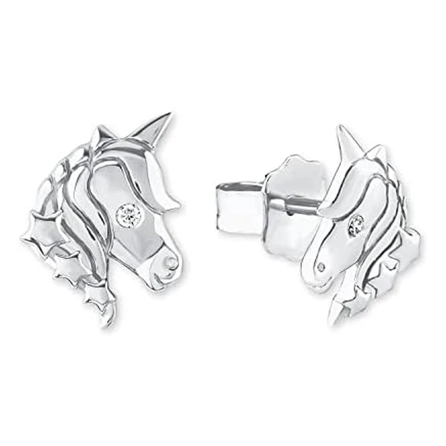 Collier licorne argenté avec pendentif en zirconium - Soliver