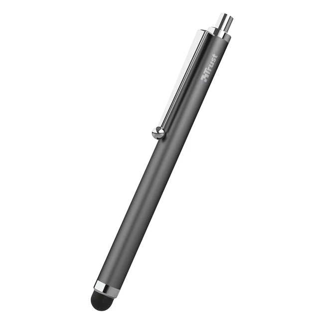 Trust Stylus Pen - Puntero para Tablet Negro B102174 - Ideal para Dibujar y Escribir