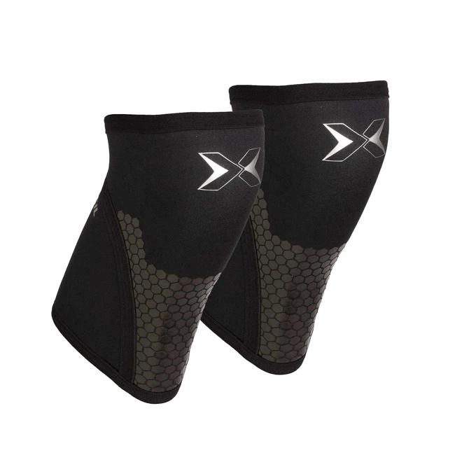 Ginocchiere Hextech Picsil - Supporto extra per allenamento funzionale - XL 5mm Nero