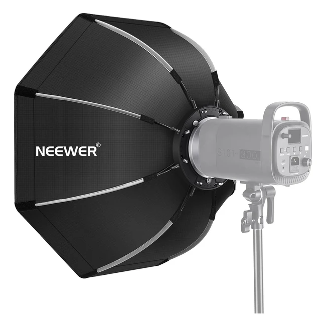 Neewer Softbox Octagon 65cm - Supporto Bowens - Borsa Trasporto - Compatibile co