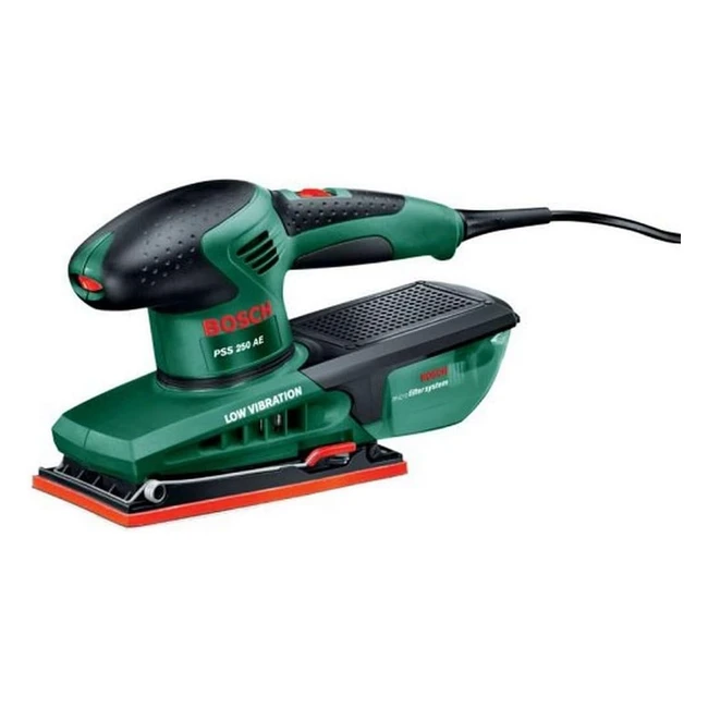 Bosch Schwingschleifer PSS 250 AE - Przise Ergebnisse - 250 W - inkl Koffer