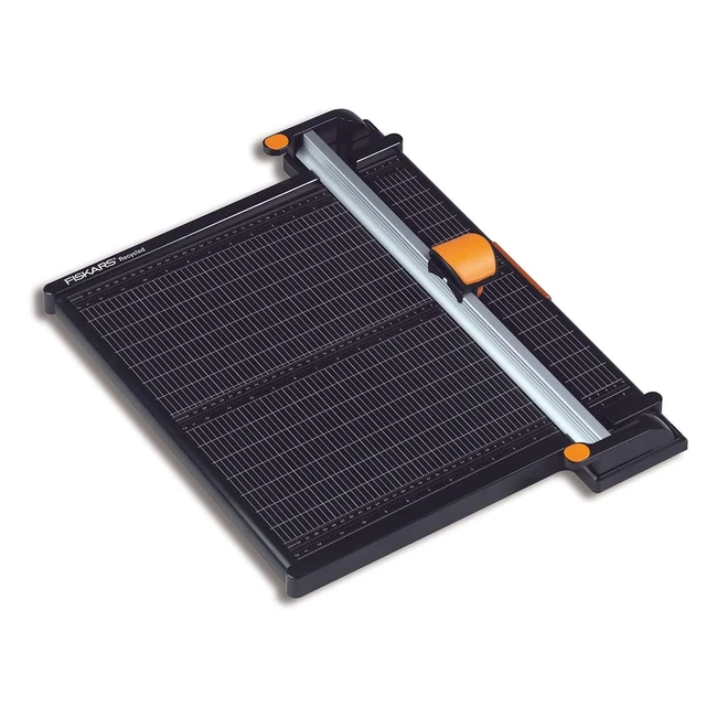Massicot Rotatif Recyclé Fiskars A3 Titanium 1004635 - Coupe Précise et Confortable
