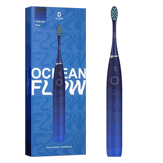 Oclean Flow Elektrische Zahnbürste - 180 Tage Akkulaufzeit, 5 Putzmodi, Timer und Drucksensor