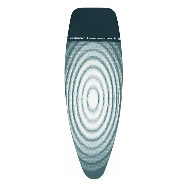 Brabantia 266782 Tital Oval Ironing Board Cover - Parking Zone - L 135 x W 45 cm - Durable Cotton