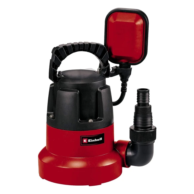 Einhell GCDP 3580 LL Clean Water Pump - 350W Submersible Pump - 8000L/h - Float Switch - Low Level Electric Pump