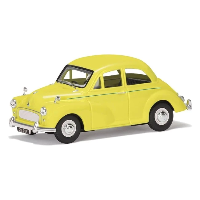 Limited Edition Corgi VA05808 Morris Minor 1000 60th Anniversary Collection Model - Highway Yellow