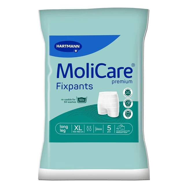 Molicare Premium Fixpants XL 5er Pack - Sicherer Halt für Inkontinenzvorlagen