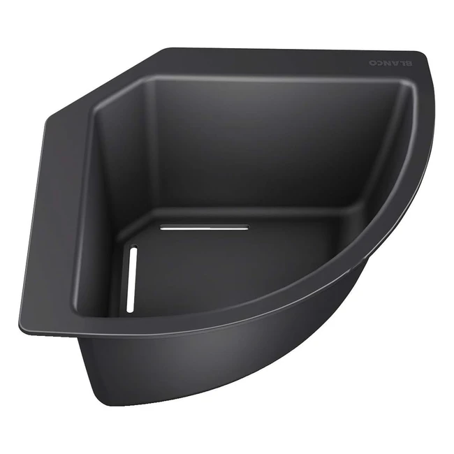 Recipiente esquinero para alimentos y vajilla - Blanco 235866 - 1 pieza