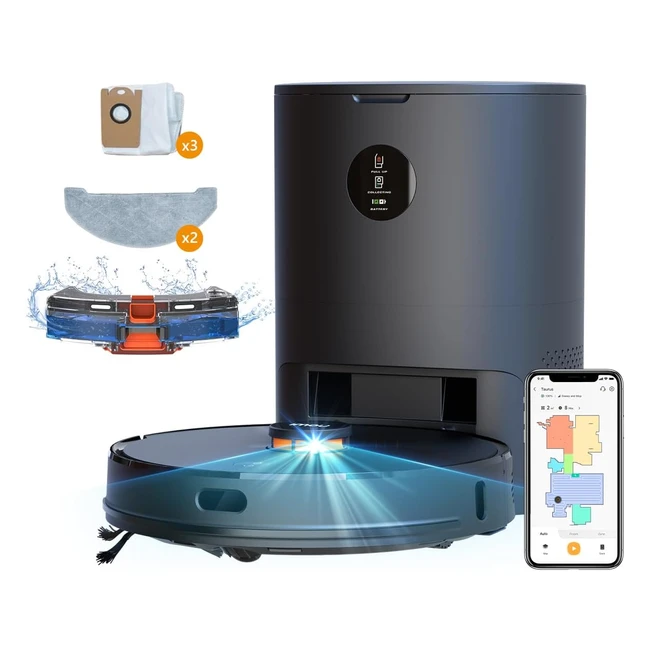 Aspirateur Robot L11Pro Max Imou - Balayage, Nettoyage et Aspiration 3 en 1 - 4500 Pa - 220 mins d'autonomie