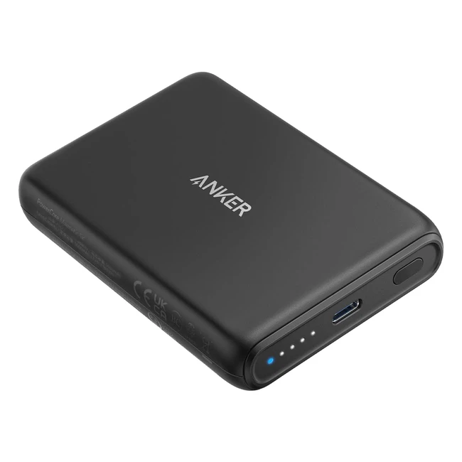 Anker 521 Magnetic Powerbank 5K Wireless mit 5000mAh und USB-C Ladekabel