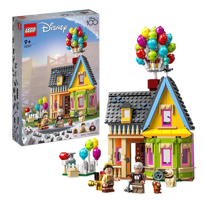 LEGO Disney Pixar Carls Haus aus Oben Baubares Spielzeug 100 Jubiläumset