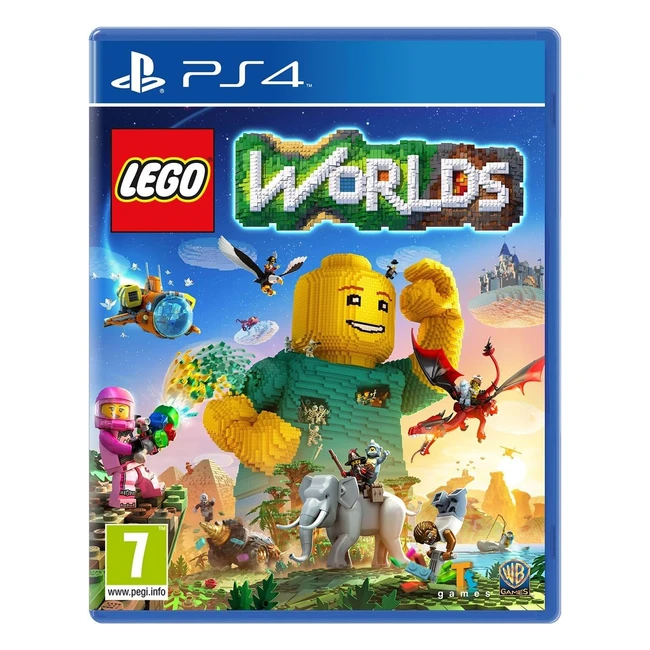 LEGO Worlds Edición Estándar PlayStation 4 - Crea y Construye sin Límites