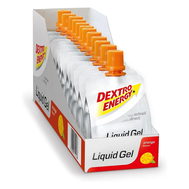 Dextro Energy Gel 12 Pack Orange - Boost Your Performance