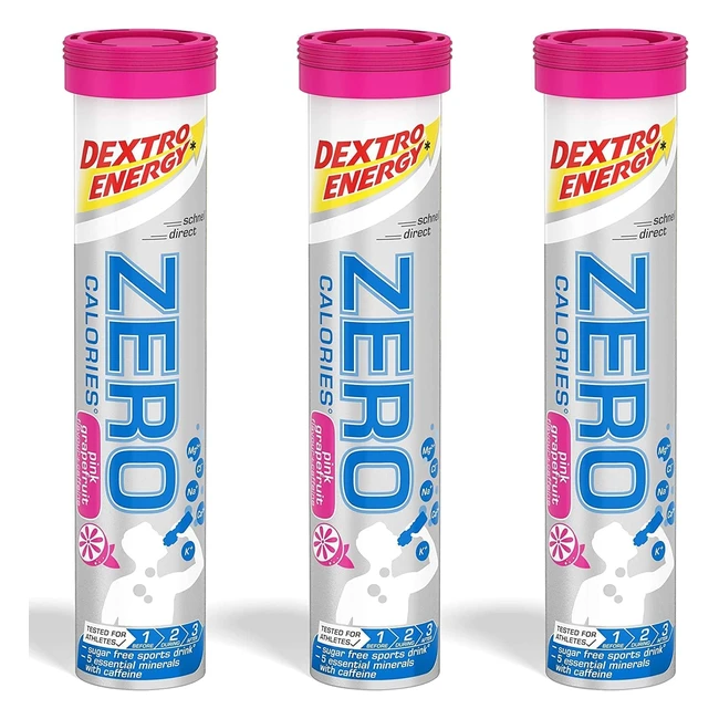 Dextro Energy Zero Calories Pink Grapefruit - Electrolyte Drink