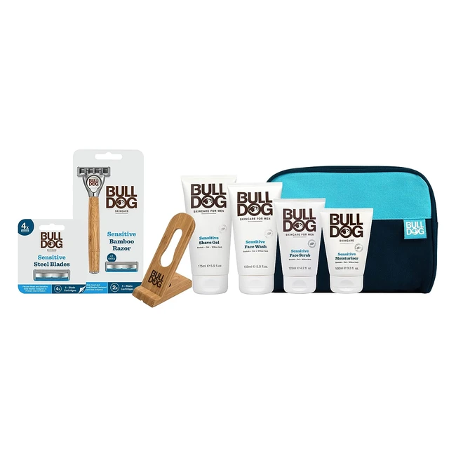 Bulldog Skincare for Men Ultimate Shaving Bundle - Sensitive Skin