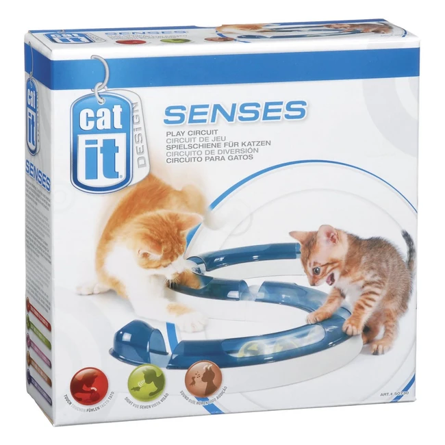 Catit Senses Play Circuit - Interactive Toy for Cats - Engage and Entertain Your Cat - #1 Bestseller