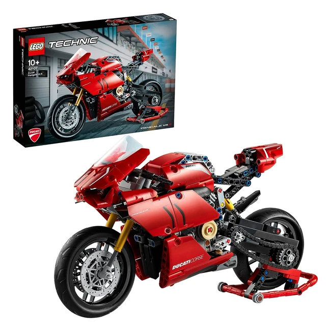 Lego 42107 Technic Ducati Panigale V4 R Motorradmodell - Sammlerstck fr Zuha