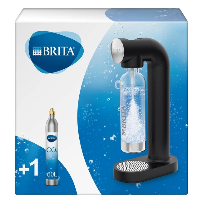 Machine eau ptillante SodAone Brita noire - Design lgant ultra fin nivea
