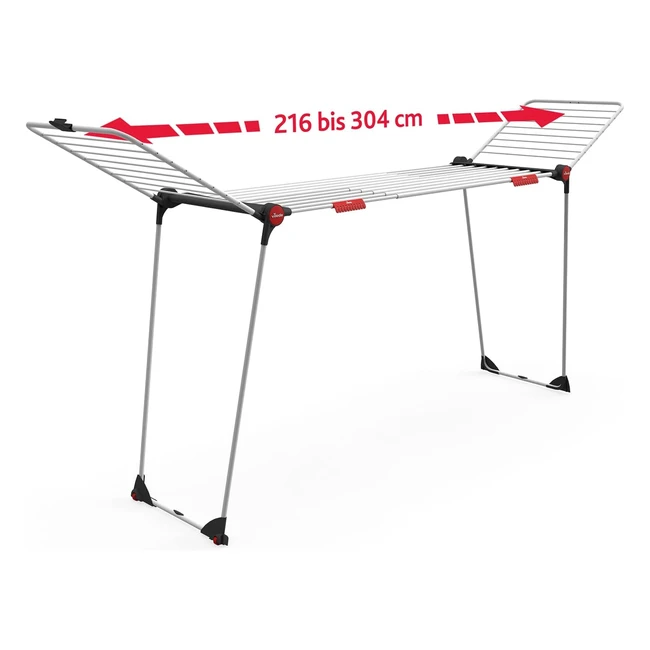 Vileda Infinity Flex Plus Wschestnder ausziehbar bis 2 m 30 m Trockenlng