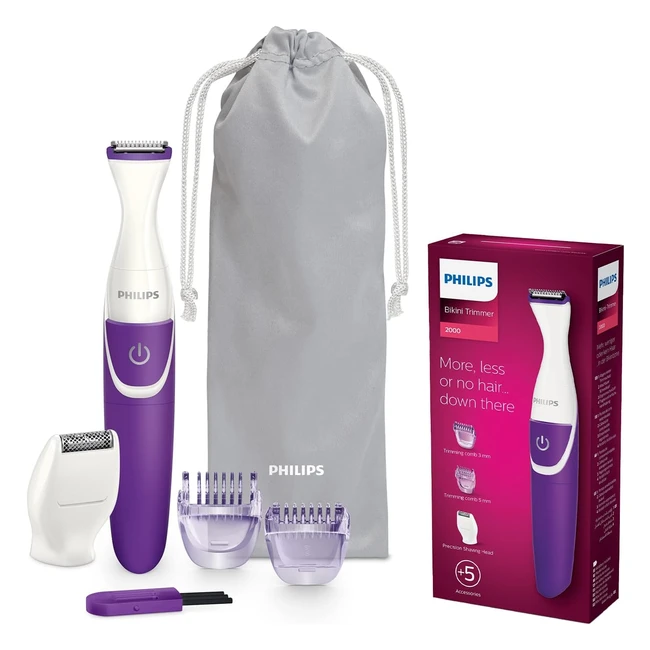 Philips Essential Bikini Trimmer BRT38315 - Präzises Styling für sichere und effektive Bikinizone