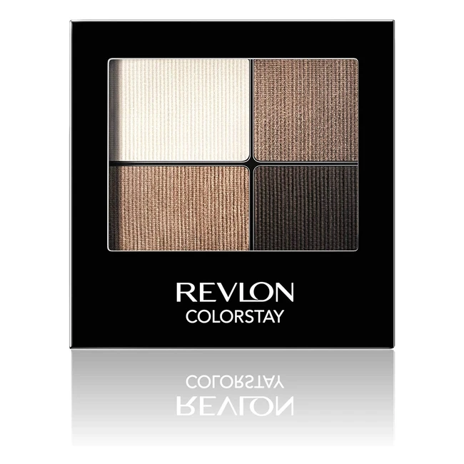 Revlon Colorstay 16 Hour Eyeshadow Quad - Intense Color, Longwear, Smooth Eye Makeup