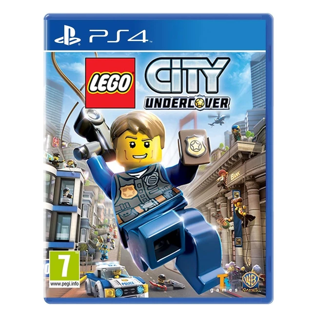 LEGO City Undercover - Juego de Policía con Chase McCain y Rex Fury