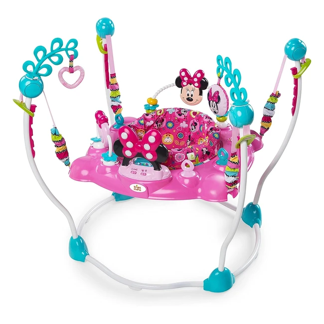 Bright Starts Disney Baby Minnie Mouse Peekaboo Jumper - Interactive Play Centre