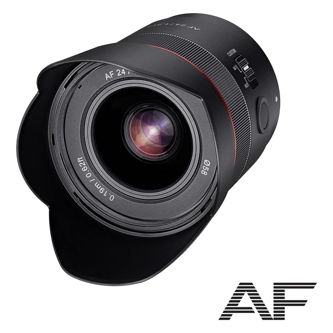 Samyang AF 24mm f18 Sony FE - Leichtes und kompaktes Vollformat-Objektiv fr a