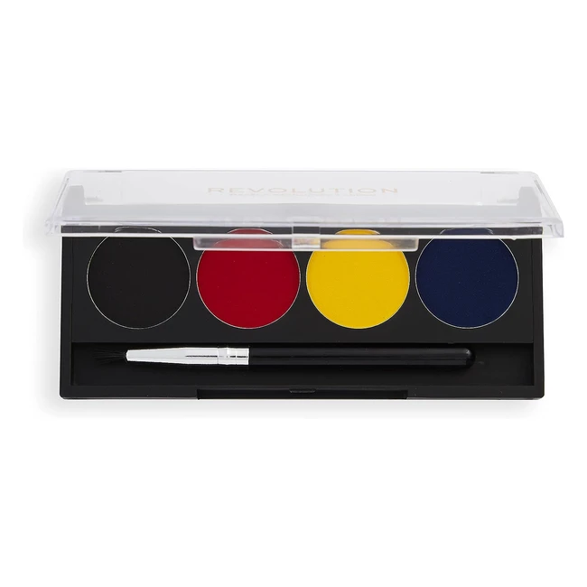 Makeup Revolution Graphic Liner Palette - Coloured Eyeliner Artist Ego - 4 Shades - 54g