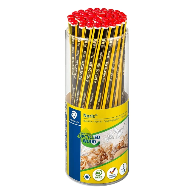 Lápices Staedler Noris HB2 - 50 unidades | Alta calidad