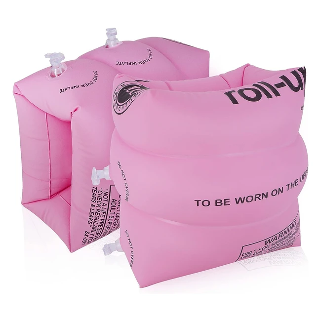 Braccioli da Nuoto per Bambini - Ashiner - Ref.12345 - Design a Doppia Camera d'Aria