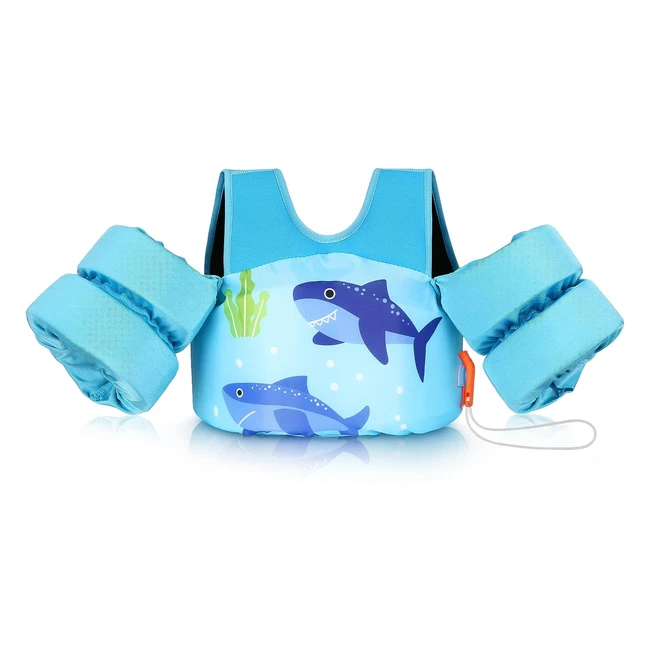 Chaleco de Natación Heysplash para Bebé - Manguitos Flotantes y Seguros - Ideal para Entrenamiento y Diversión en el Agua