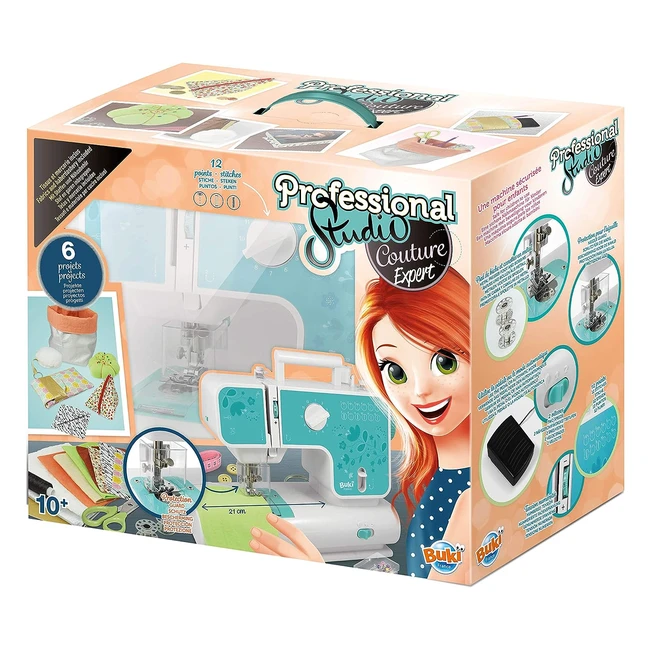 Machine à coudre Buki 5409 Pro Studio - Couture expert