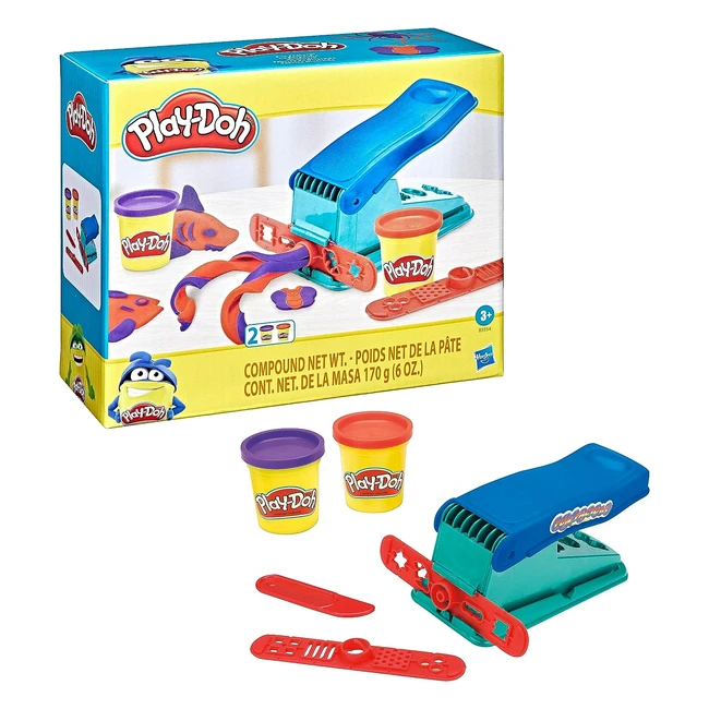 Play-Doh B5554 Knetpresse Spielzeug inkl. 2 Dosen Play-Doh