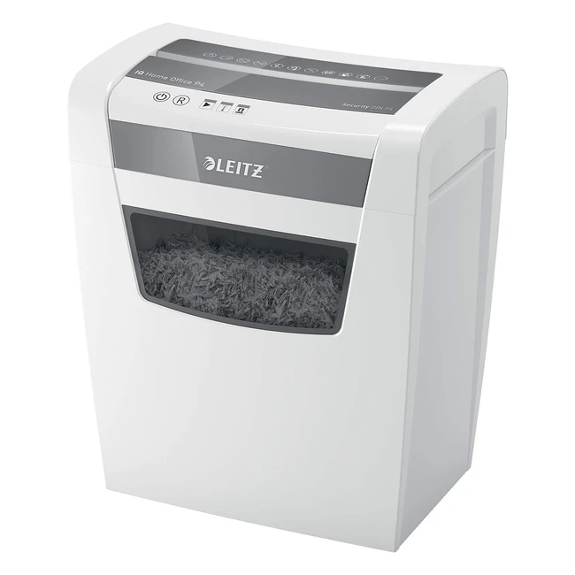 Leitz IQ Home Office Aktenvernichter 80090000 Partikelschnitt Sicherheitsstufe