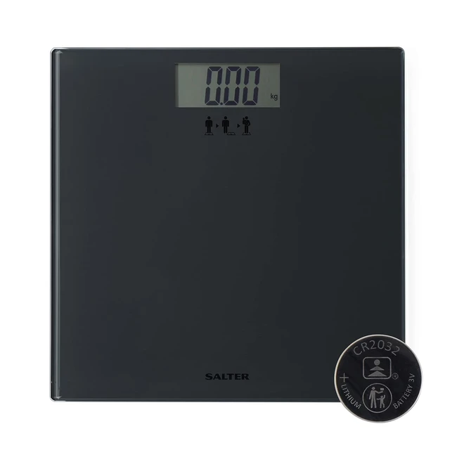 Salter SA00300 GGFEU16 Personenwaage mit Tara-Funktion, leicht ablesbare LCD-Anzeige, ideal zum Wiegen von Babys, max. 180 kg