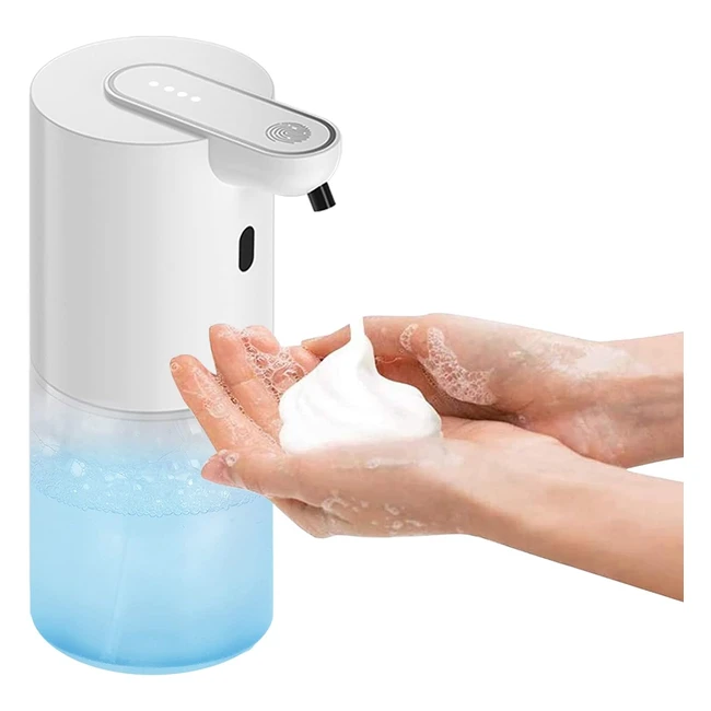 Dispensador automático de jabón sin contacto - 350 ml - Blanco