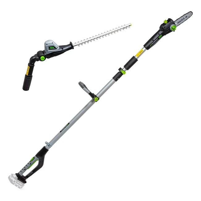 Murray IQ18PSH 18V Cordless Pole Saw & Hedge Trimmer 2-in-1 - Briggs & Stratton - Telescopic Shaft - 5 Years Warranty
