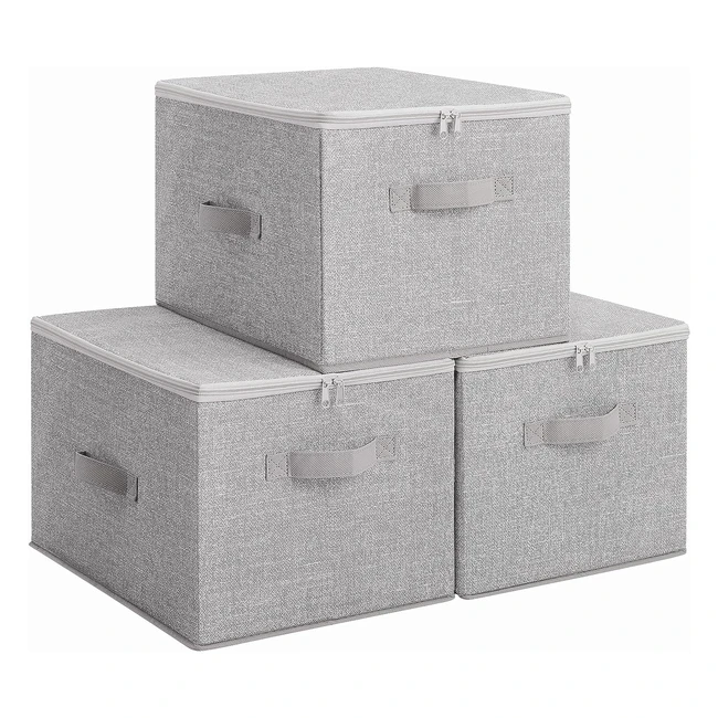 Scatole Portaoggetti Pieghevoli Songmics RZB003W01 - Organizzatori per Vestiti e Giocattoli