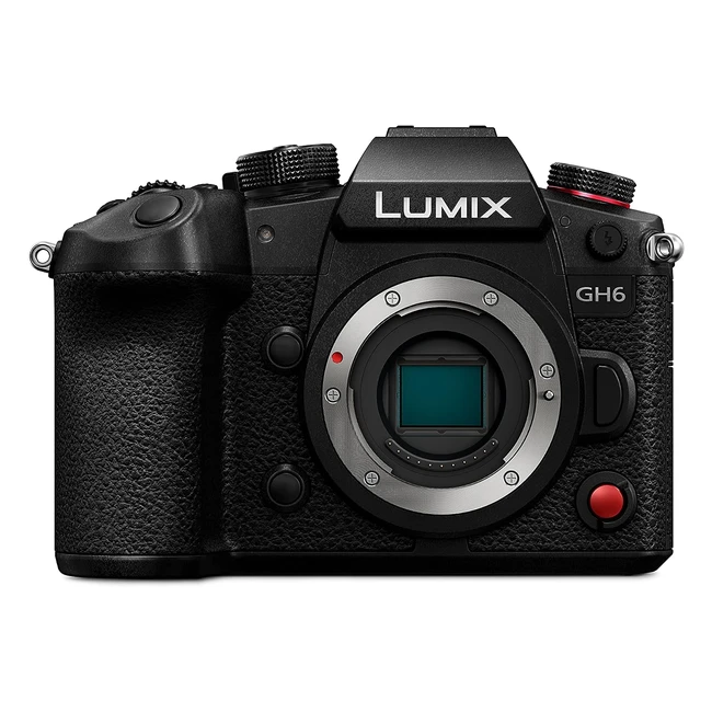 Panasonic Lumix GH6 25.2MP Mirrorless Camera | 57K 60fps 4K 120fps | Unlimited C4K 4K 422 10bit | Stabilized