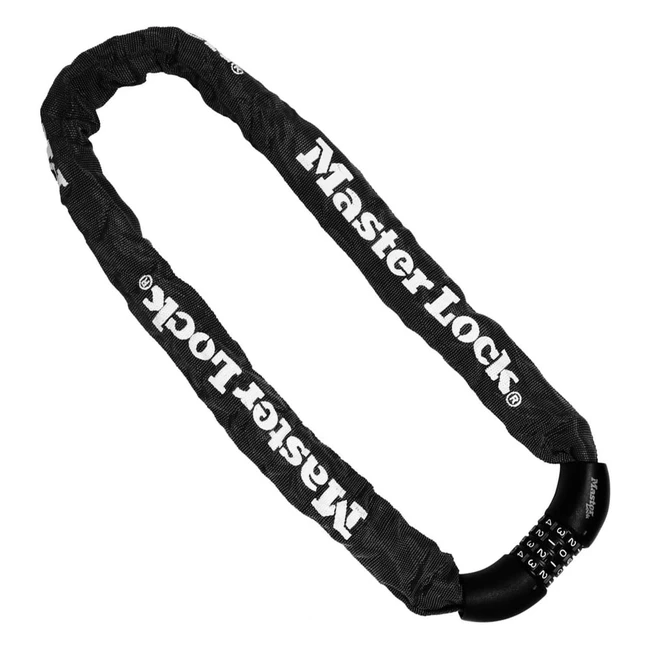 Master Lock Chaine Antivol Velo Combinaison 90 cm - 8392EURDPRO