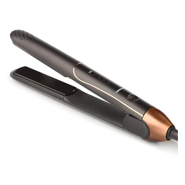 Plancha de pelo Termix Wild Profesional - Tecnología Iónica, Placas de Cerámica y Turmalina de 27mm, Potencia Máxima 240W