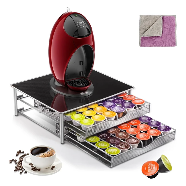 Support capsules café Dolce Gusto - Capacité 72 capsules - Masthome