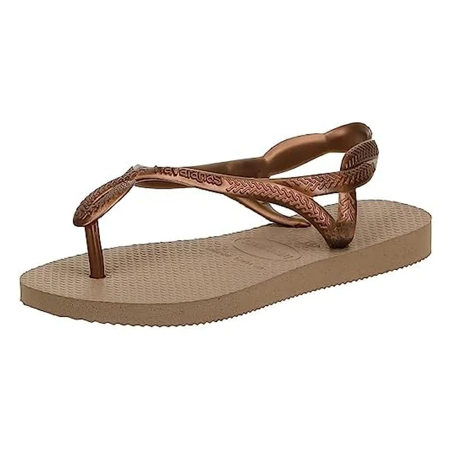 Sandalias mujer Havaianas Luna Rose Gold 4142 EU - ¡Envío Gratis!