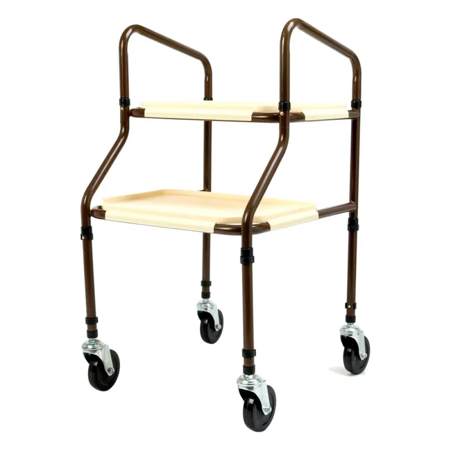 NRS Healthcare M03792 Home Helper Trolley - Compact  Easy to Maneuver