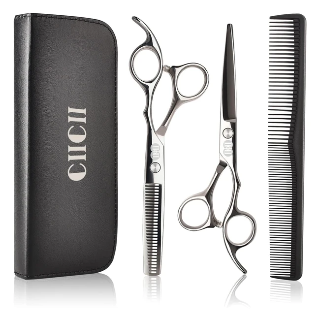 Tijeras Entresacar Peluquería Profesional Ciicii 8pcs - Corta Pelo 6.7