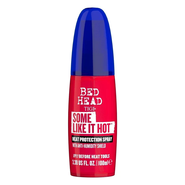 Bed Head by TIGI Heat Protection Spray 100ml - Anti-Frizz Ideal for All Hair Ty