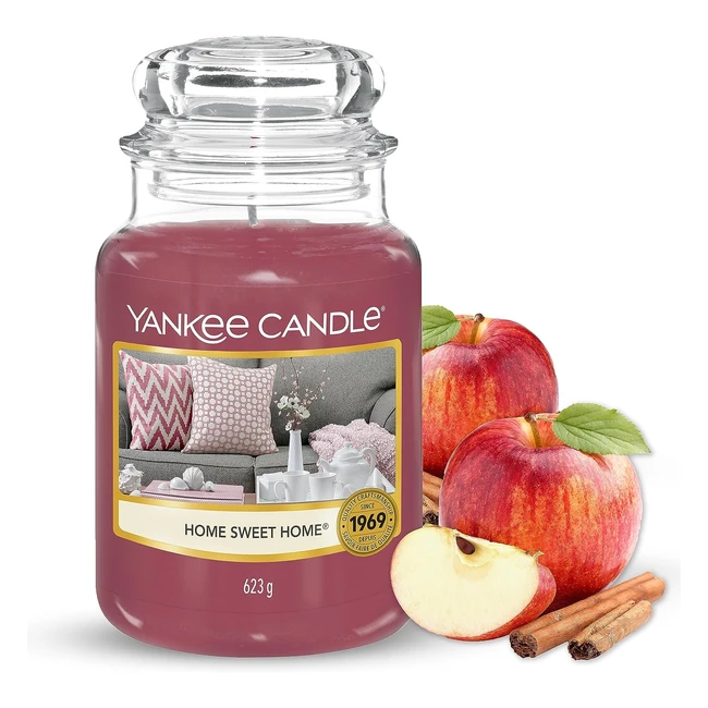 Yankee Candle Home Sweet Home Large Jar Candle - Long Burning - Up to 150 Hours - Perfect Gifts