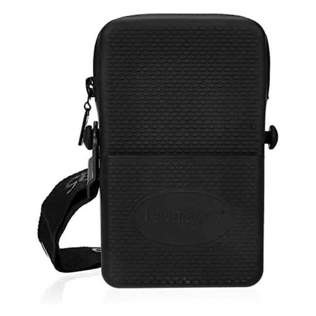 Havaianas Unisex Street Bag - Water-Resistant, Textured, Zip Closure
